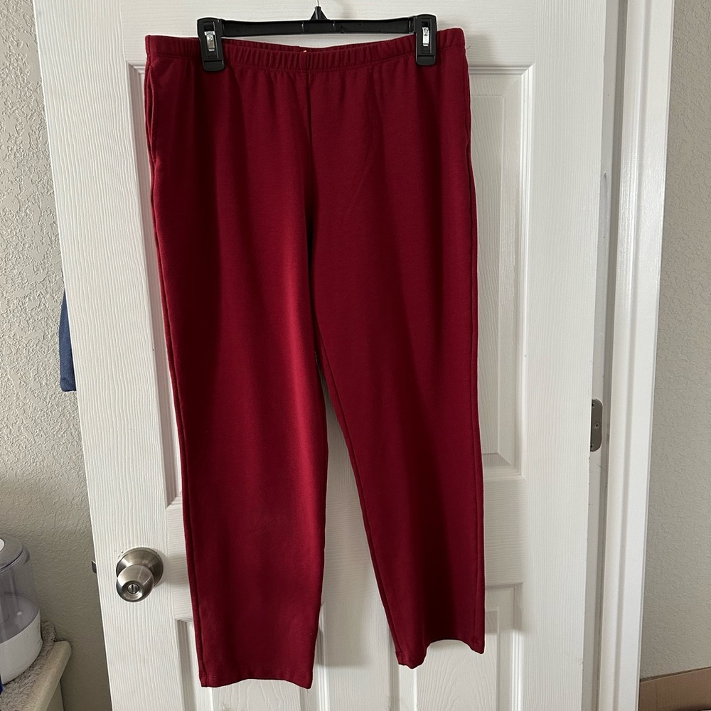 Ruby Rd. Knit pants.  Large Petite